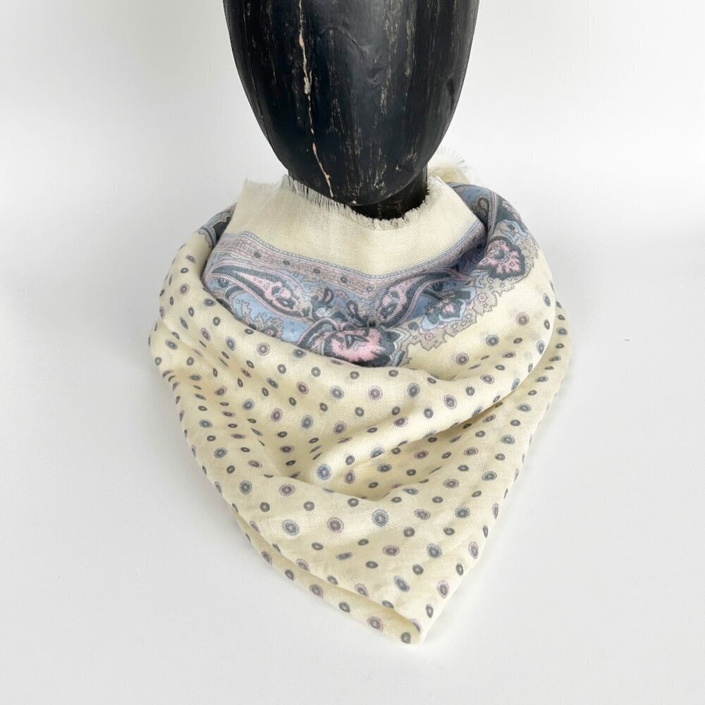 Vintage Fringe Bandana Scarf Headband Boho Hippie Bohemian Coastal Cowgirl Y2K